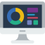 Icono de monitoreo continuo de infraestructura TI
